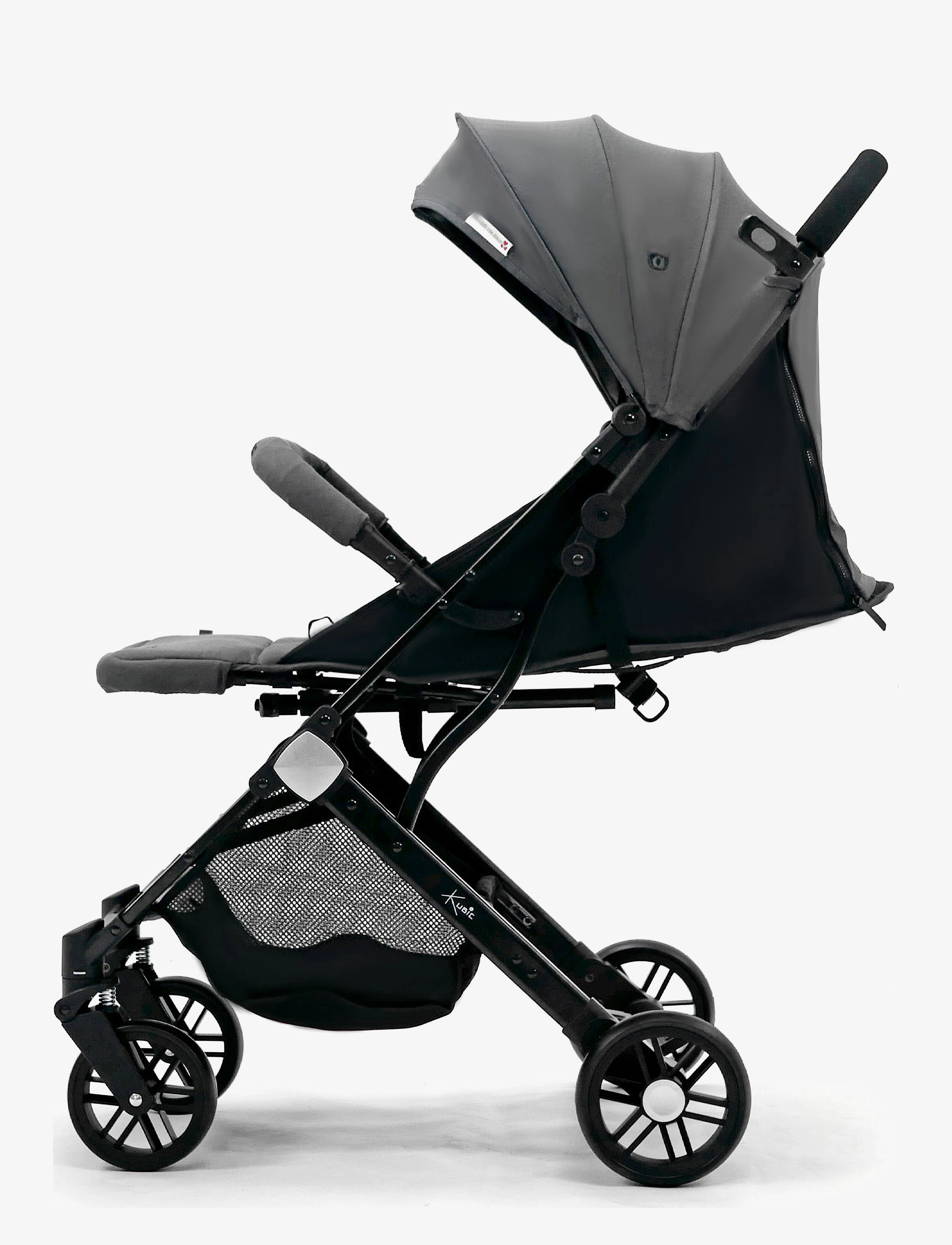 Asalvo - Asalvo Pushchair Kubic - Flight Travel, Grey - grey - 2
