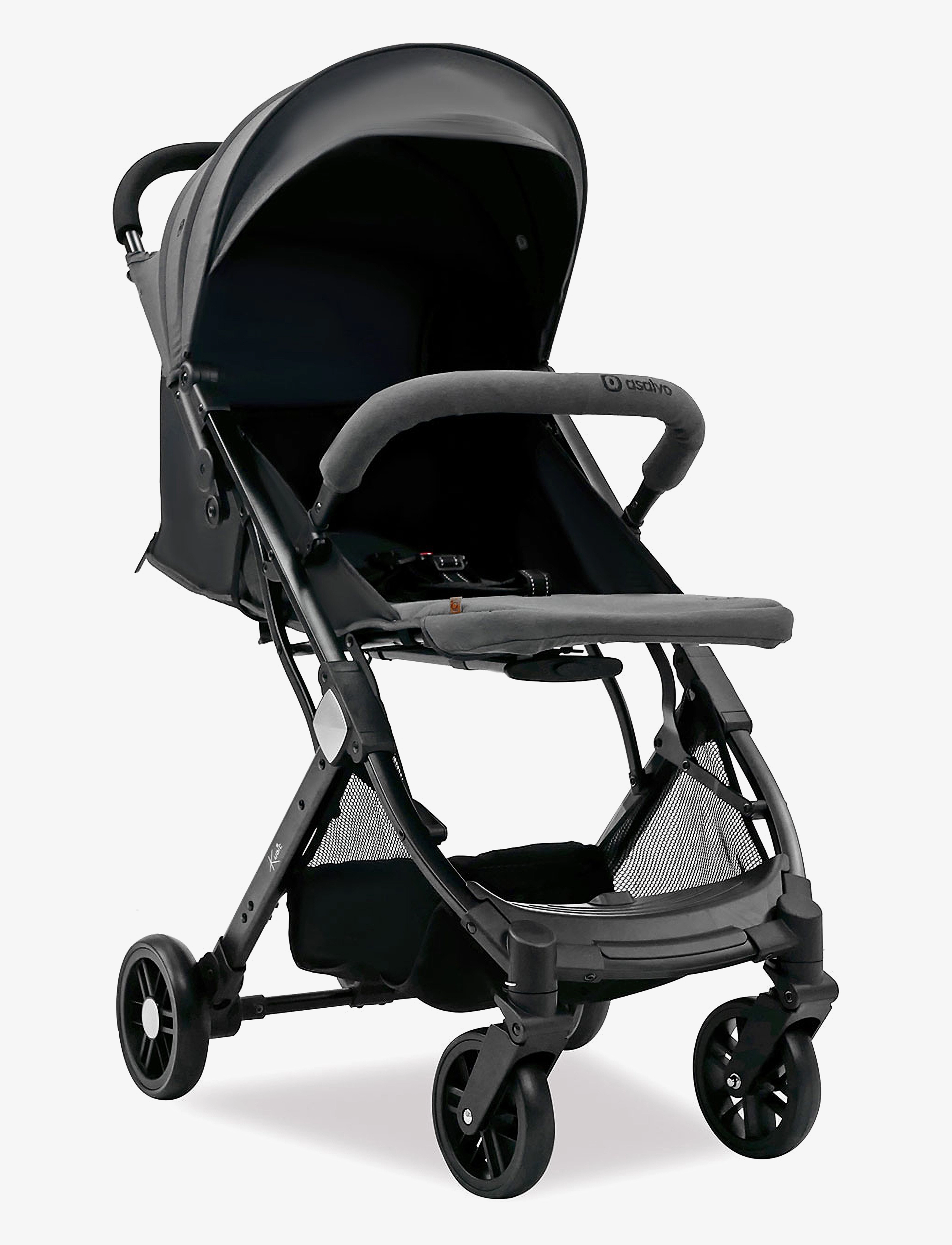 Asalvo - Asalvo Pushchair Kubic - Flight Travel, Grey - grey - 3