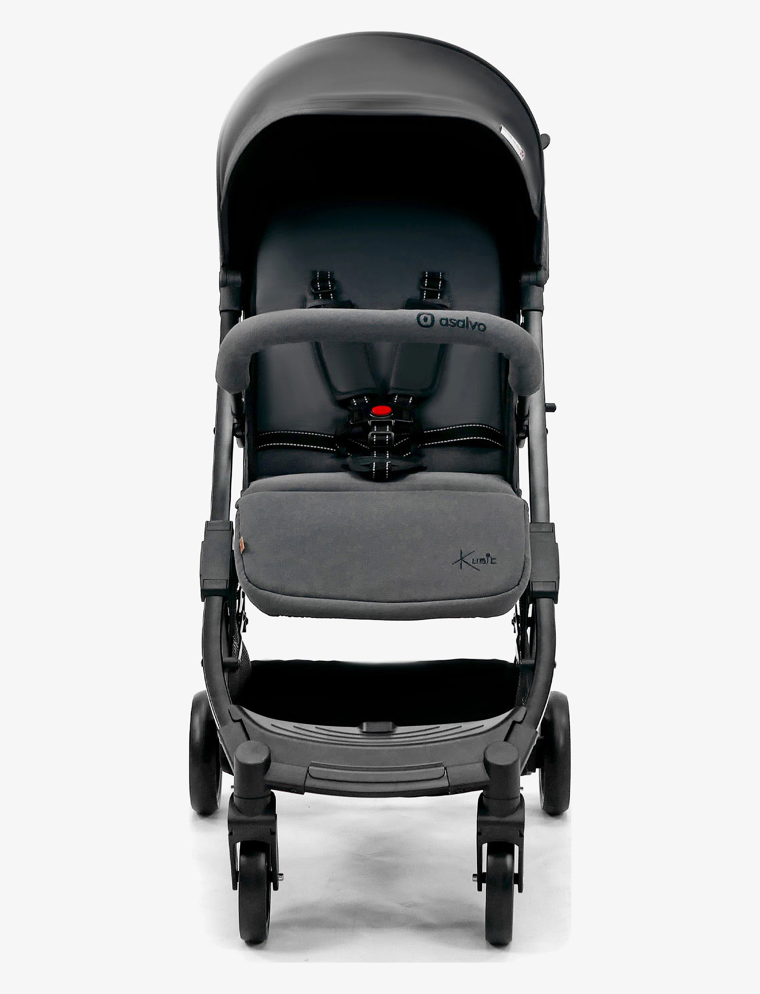 Asalvo - Asalvo Pushchair Kubic - Flight Travel, Grey - grey - 5