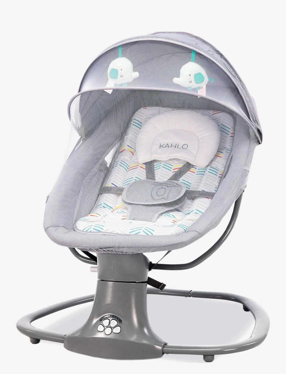 Asalvo Asalvo Bouncer Rocking Kahlo Grey Babystuhle Accessoires Boozt