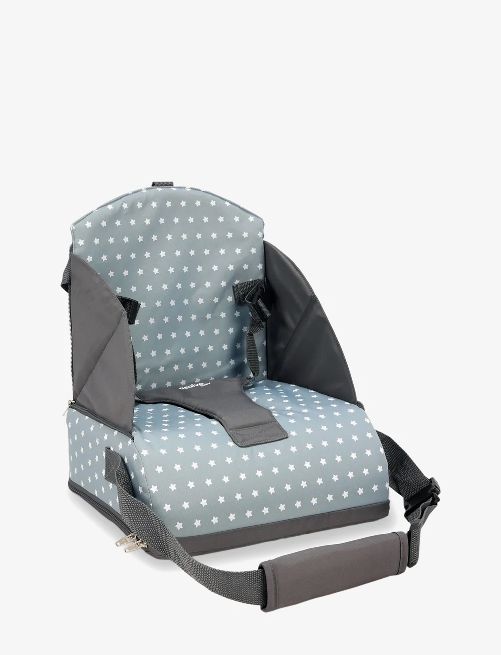 Asalvo - Asalvo GO ANYWHERE BOOSTER STARS GREY - barnstolar & tillbehör - beige - 0