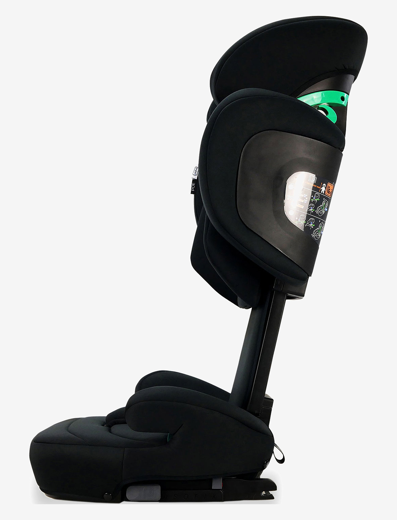 Asalvo - Asalvo Car seat 15-36 kg, Poe/Black - kinderautositze - black - 5