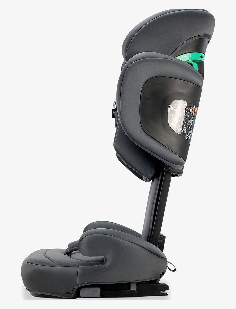 Asalvo - Asalvo Car seat 15-36 kg, Poe/Grey - kinderautositze - grey - 5