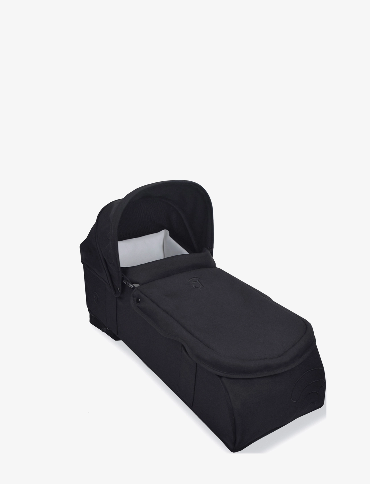 Asalvo - Asalvo Carrycot For Stroller Double Bro, Black - børn - black - 1