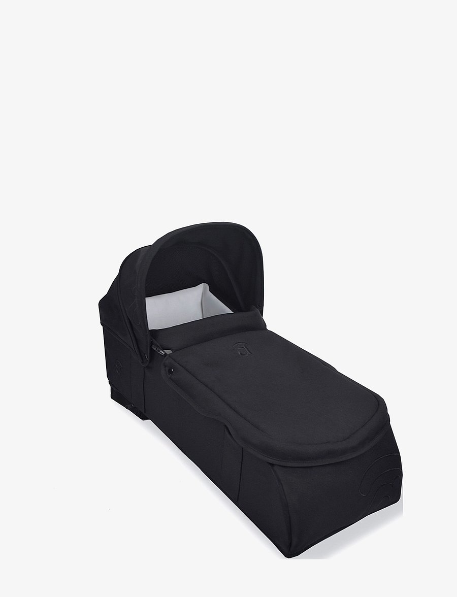 Asalvo - Asalvo Carrycot For Stroller Double Bro, Black - kinder - black - 1