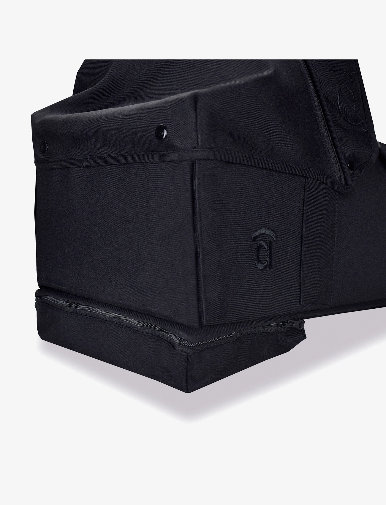 Asalvo - Asalvo Carrycot For Stroller Double Bro, Black - børn - black - 2