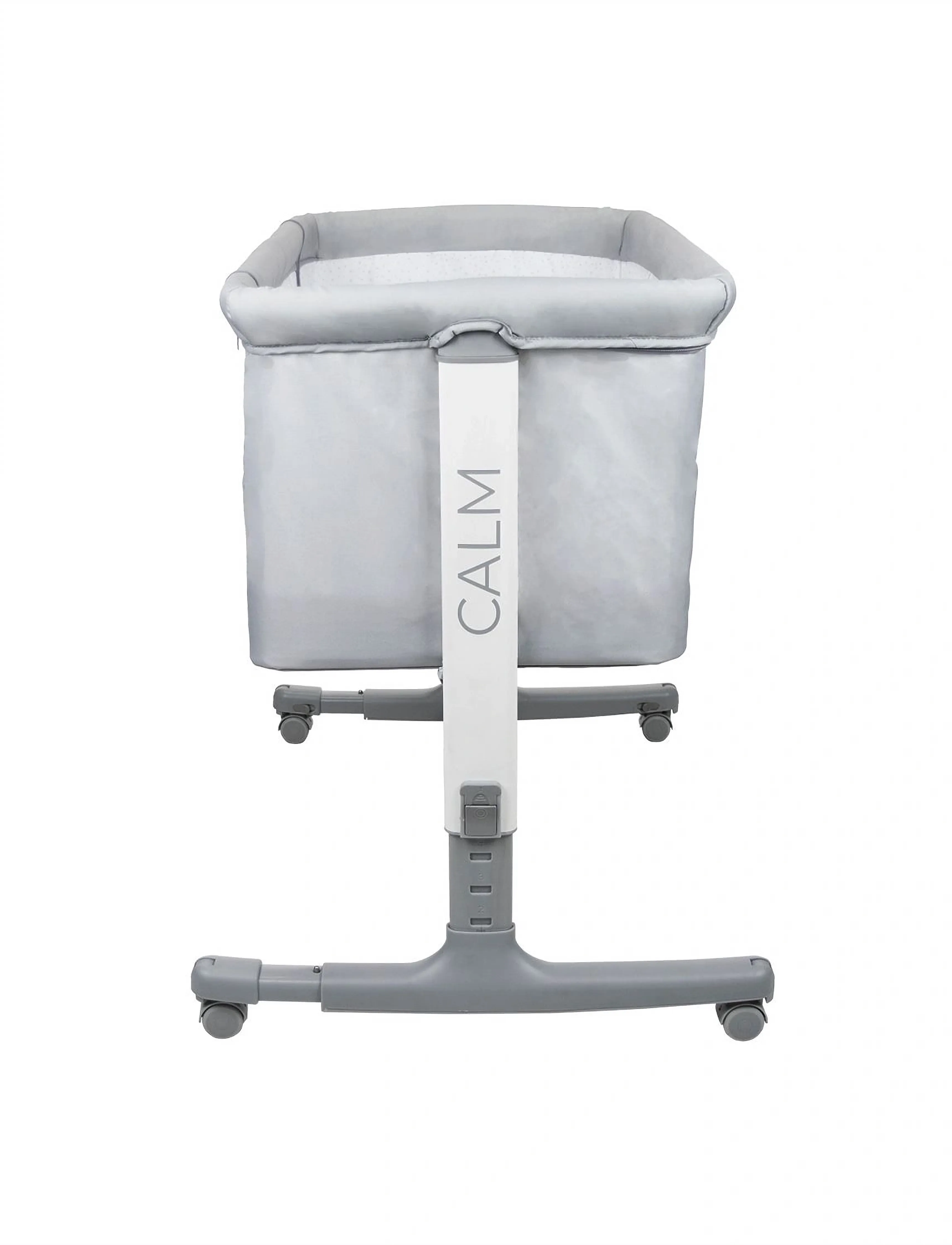 Asalvo - Asalvo Bedside Crib Mini Calm, Grey - børn - grey - 2