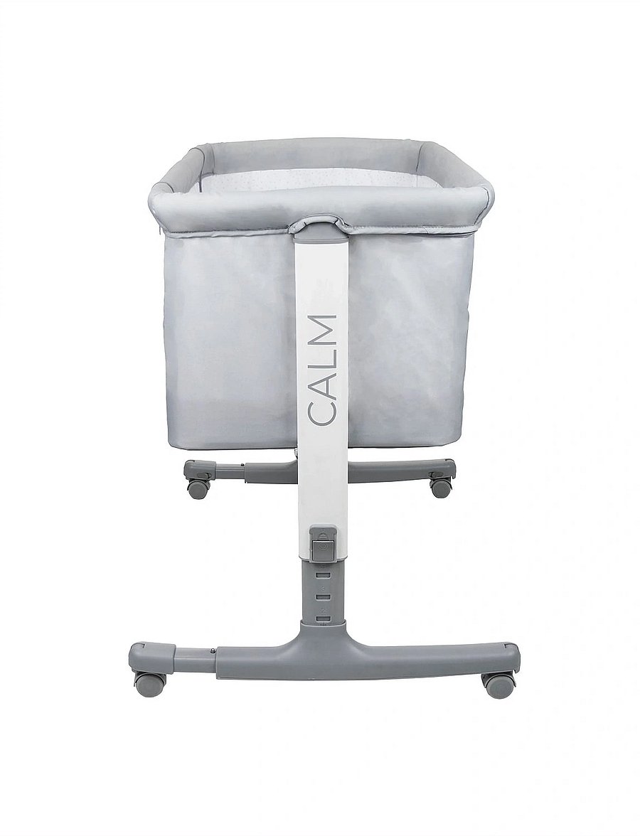 Asalvo - Asalvo Bedside Crib Mini Calm, Grey - kinder - grey - 2