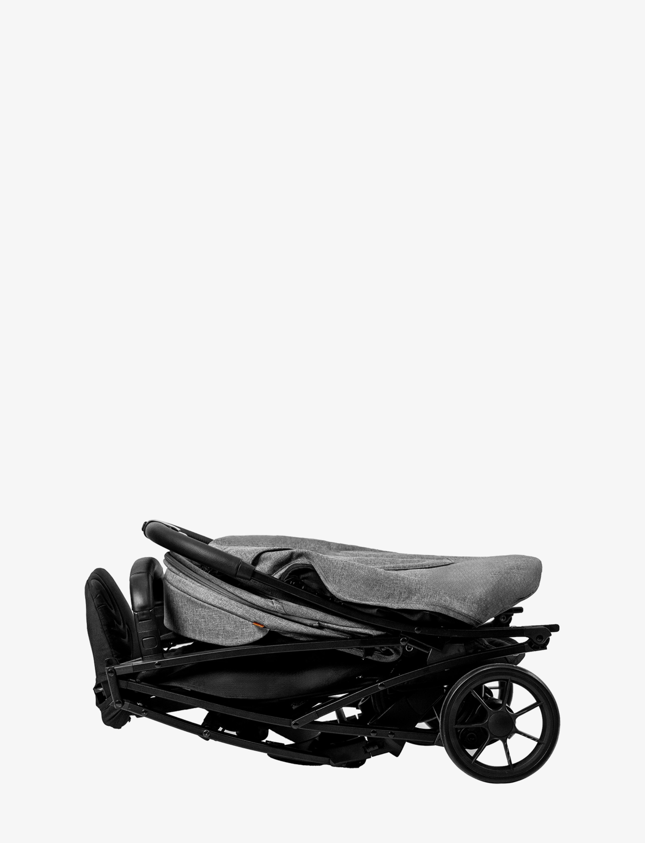 Asalvo - Asalvo Pushchair Cotton 2, Grey - barnevogne - grey - 4