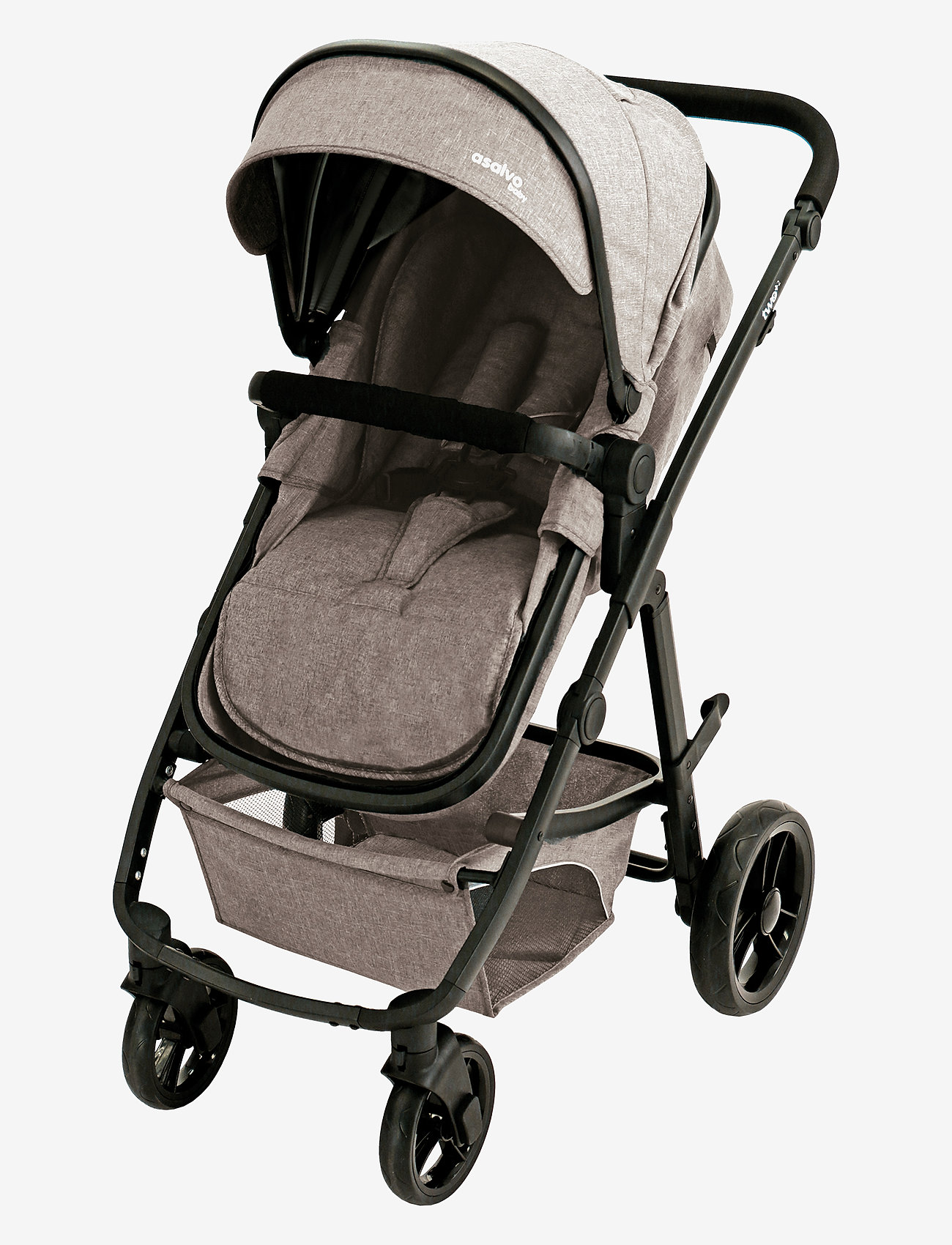 Asalvo - Asalvo Convertible TWO + 2, Beige - strollers - beige - 2