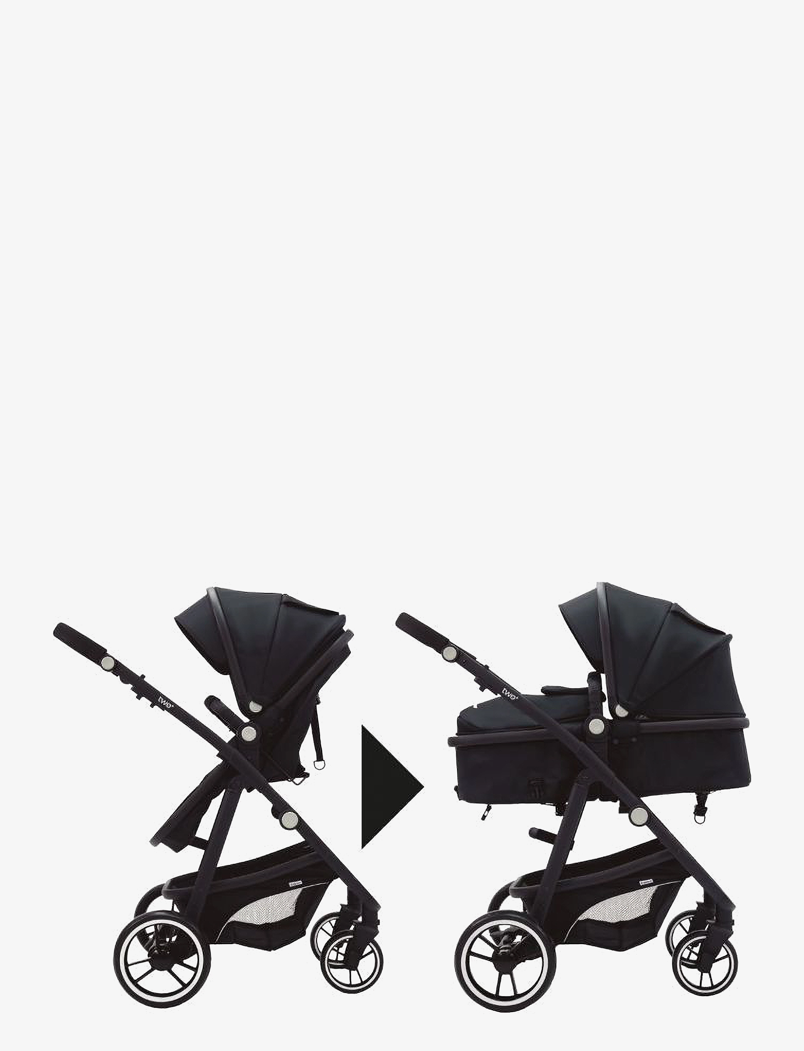 Asalvo - Asalvo Convertible TWO + 2, Beige - kinderwagen - beige - 5
