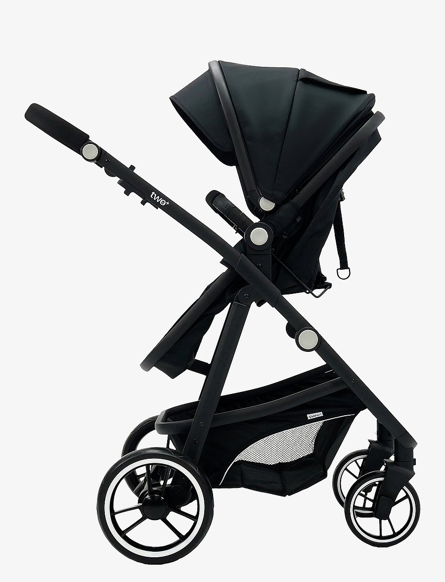 Asalvo - Asalvo Convertible TWO + 2, Black - kinderwagen - black - 2