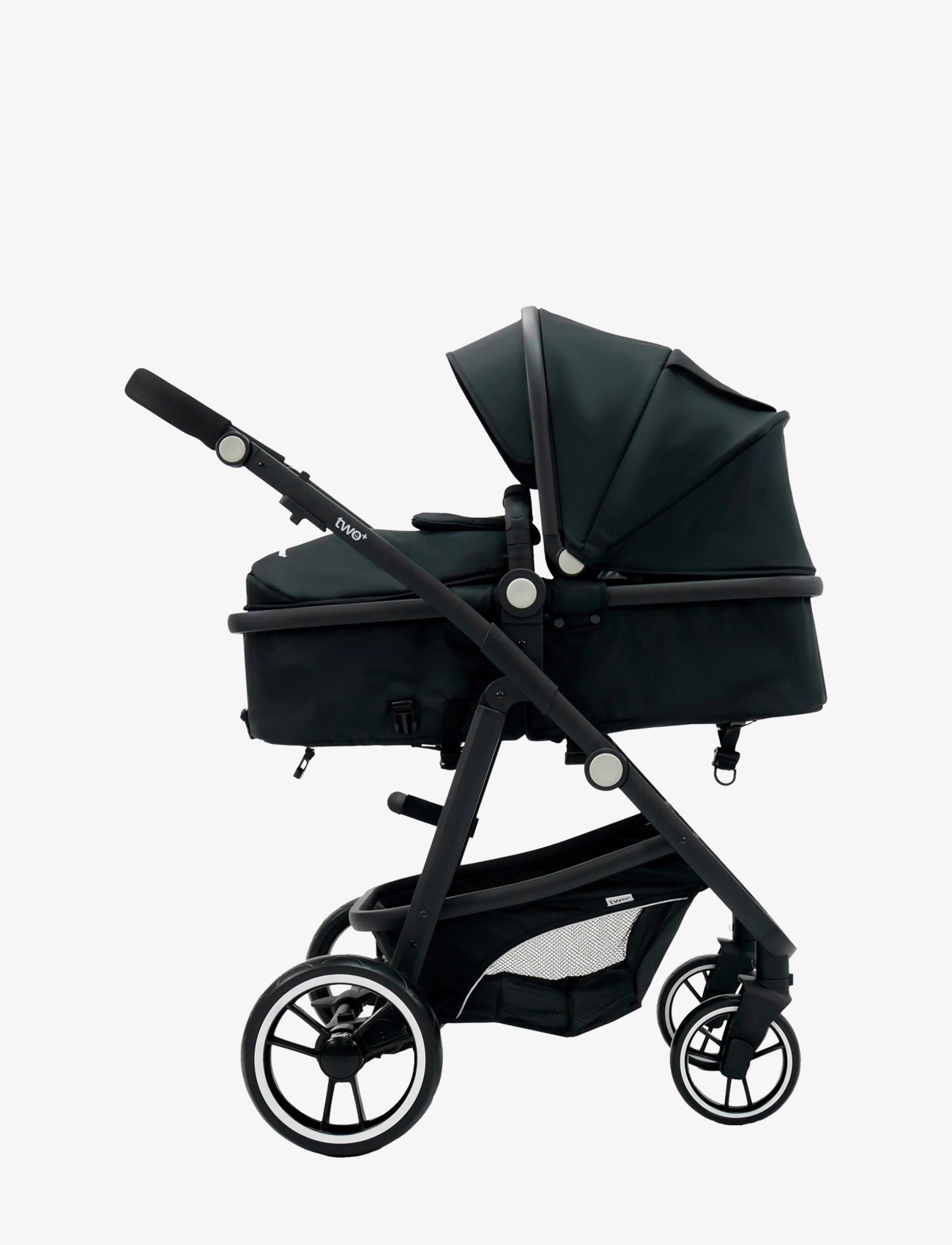 Asalvo - Asalvo Convertible TWO + 2, Black - barnevogne - black - 4