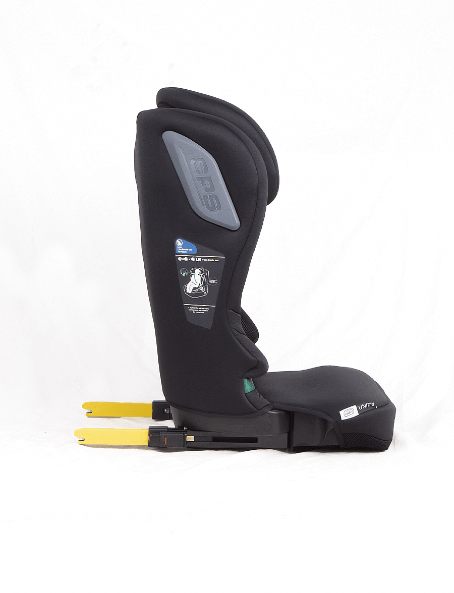 Asalvo - Asalvo Car seat I-size 100-150 cm, Unifix/Black - black - 4