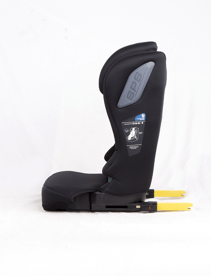 Asalvo - Asalvo Car seat I-size 100-150 cm, Unifix/Black - black - 5