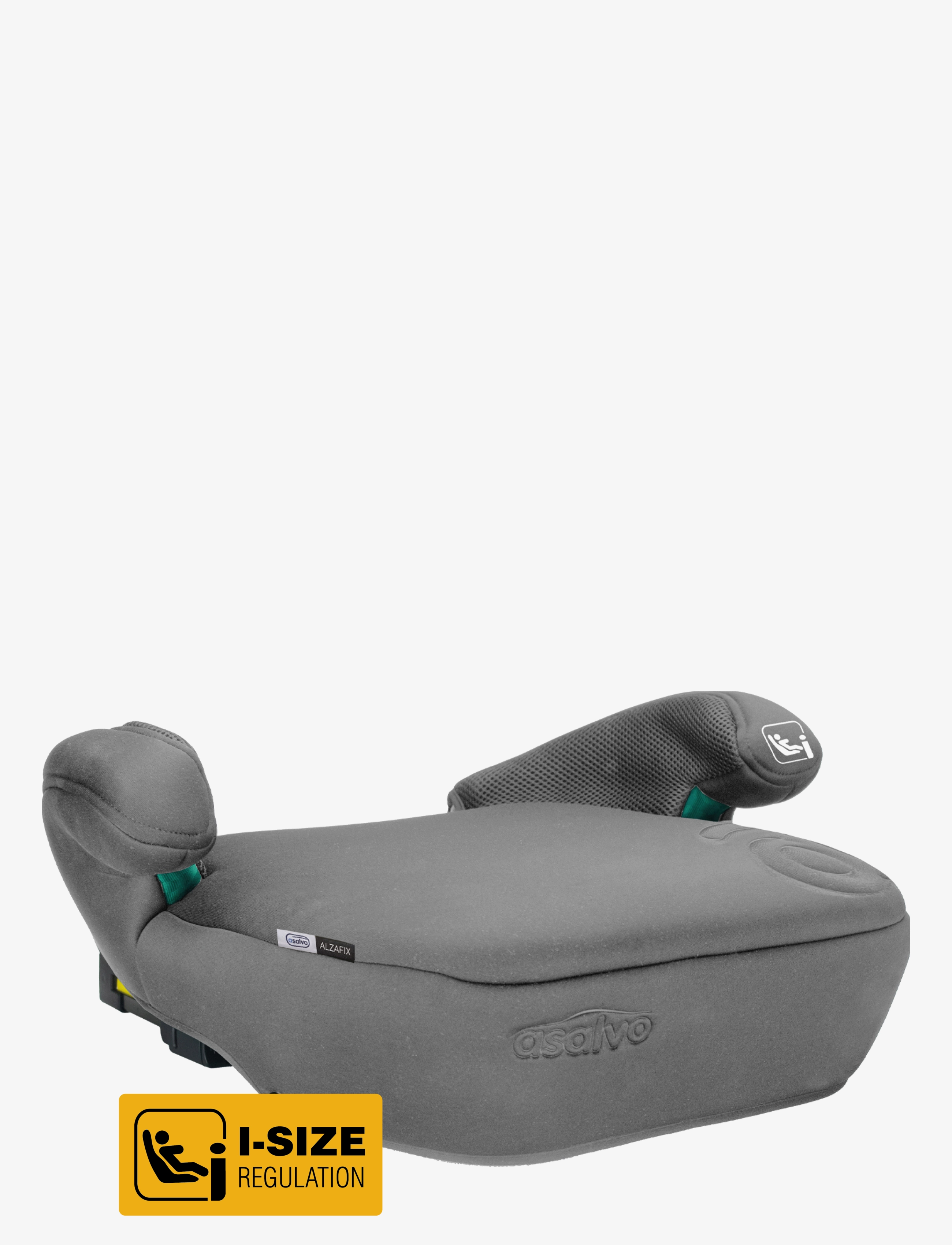 Asalvo - Asalvo Selepude I-size 125-150 cm, Alzafix/Grå - kinder - grey - 2