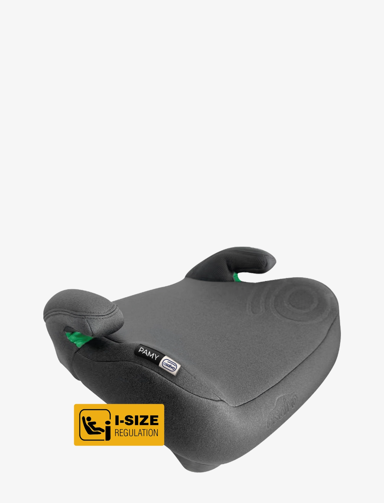 Asalvo - Asalvo Booster Cushion I-size 125-150 cm Pamy, Grey - die niedrigsten preise - grey - 2
