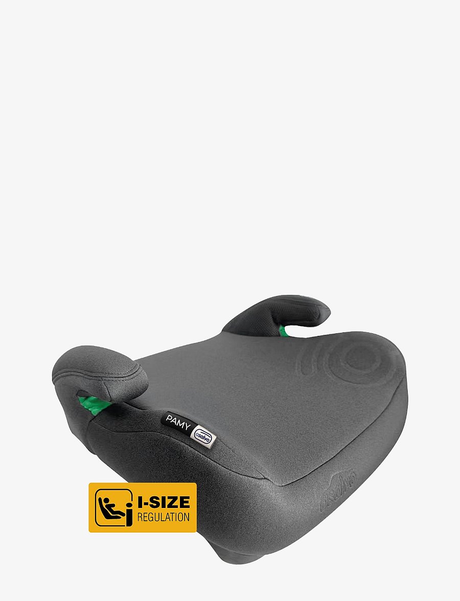 Asalvo - Asalvo Booster Cushion I-size 125-150 cm Pamy, Grey - die niedrigsten preise - grey - 2