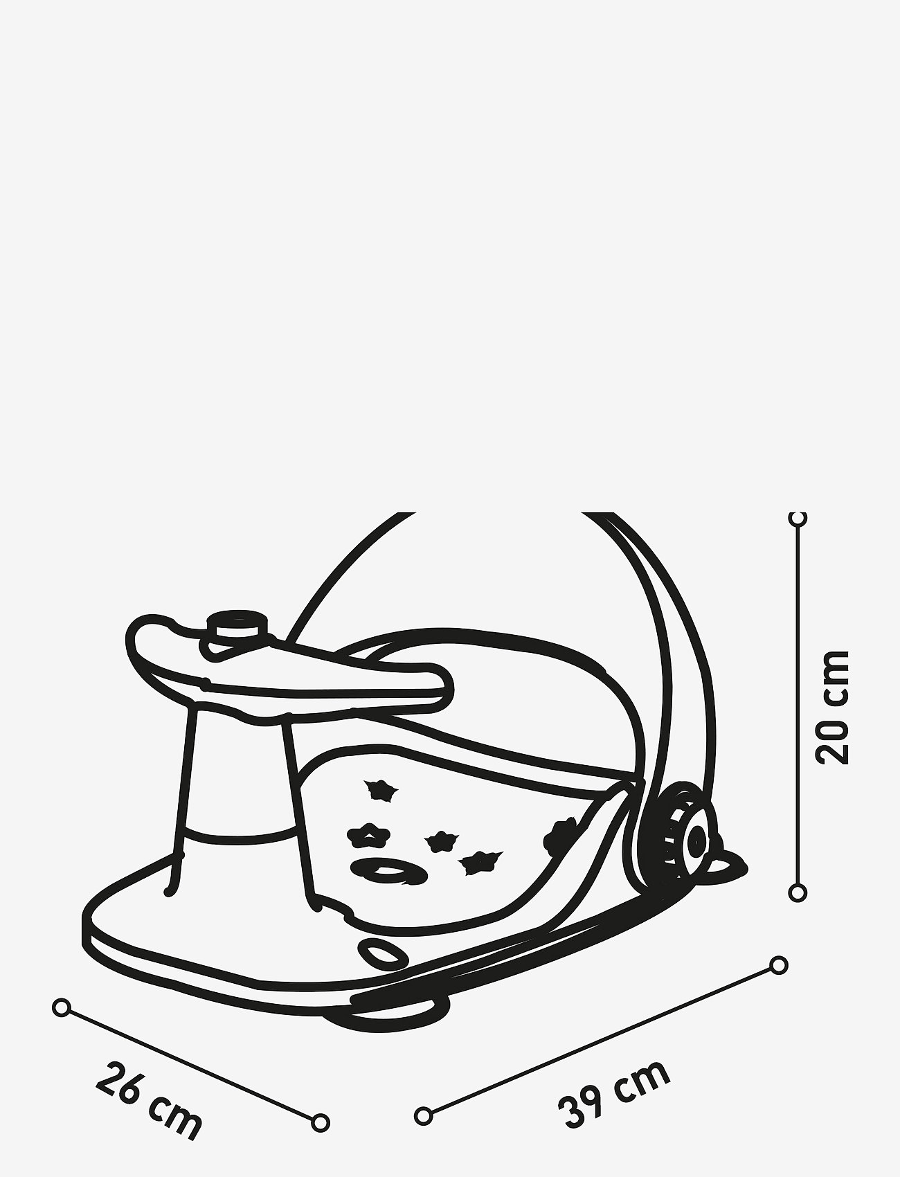 Asalvo - Asalvo Bath Seat, Boon - bath time - white - 3