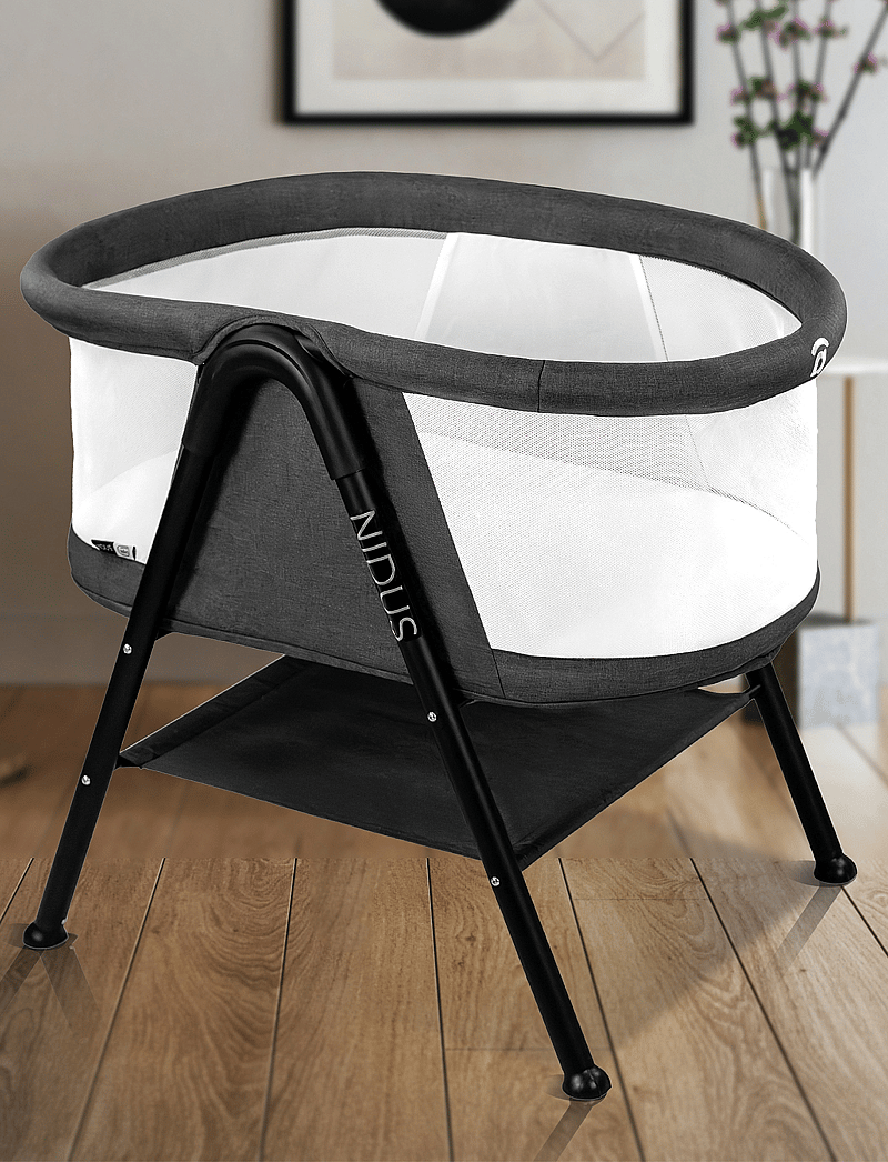 Asalvo - Asalvo Mini Cot Nidus, Anthracite - kinder - anthracite - 3