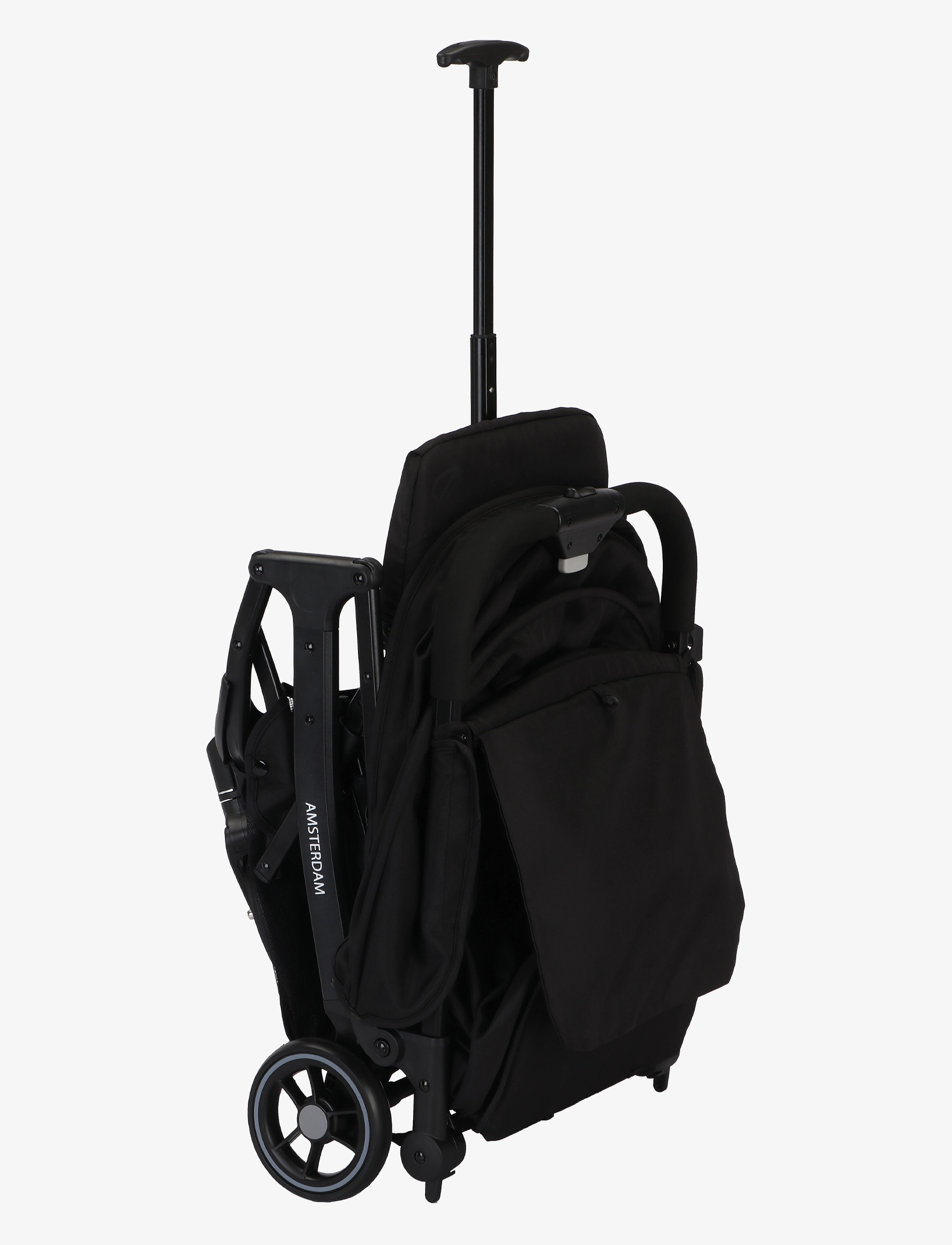 Asalvo - Asalvo Pushchair Amsterdam, Black - barnevogne - black - 1