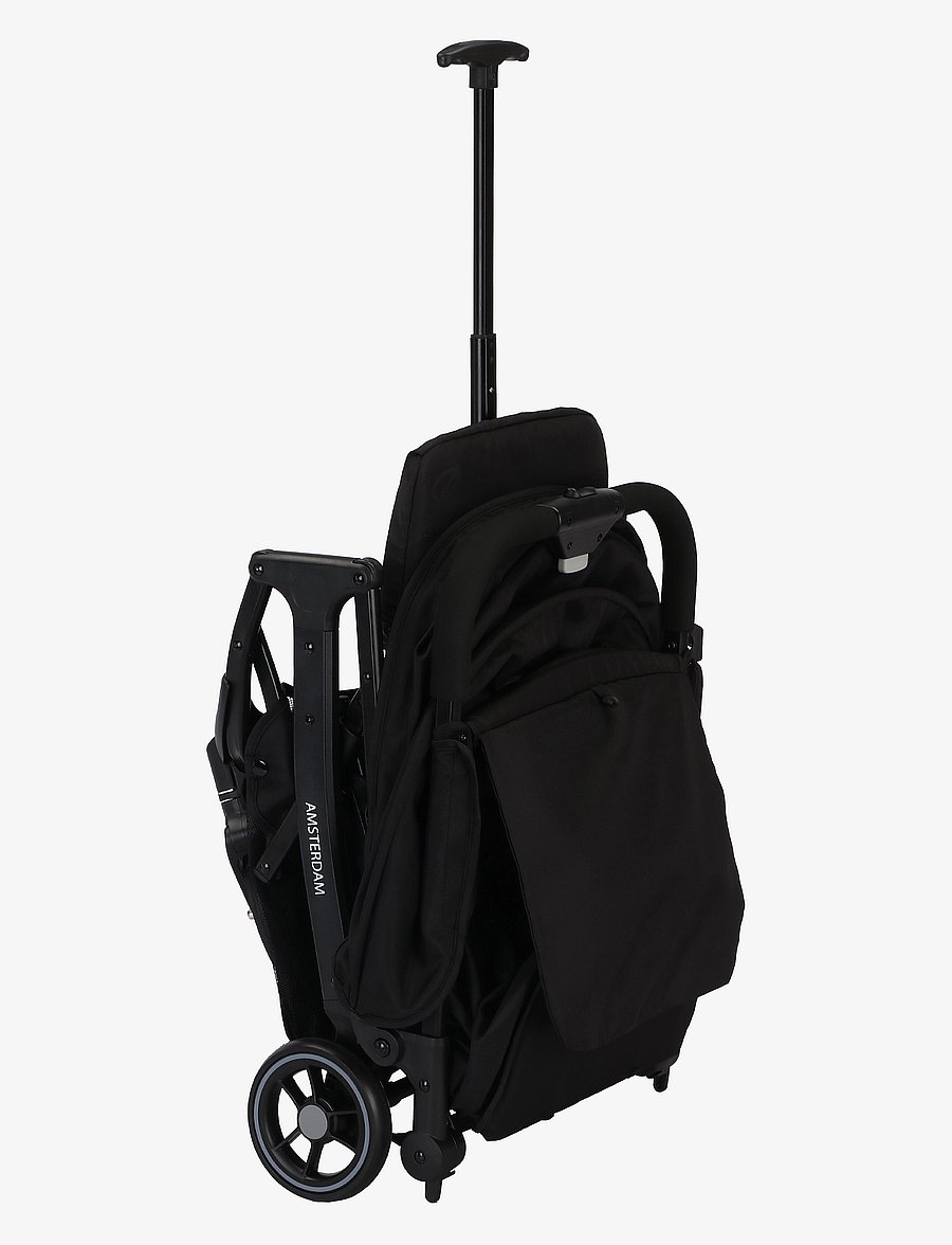 Asalvo - Asalvo Pushchair Amsterdam, Black - kinderwagen - black - 1