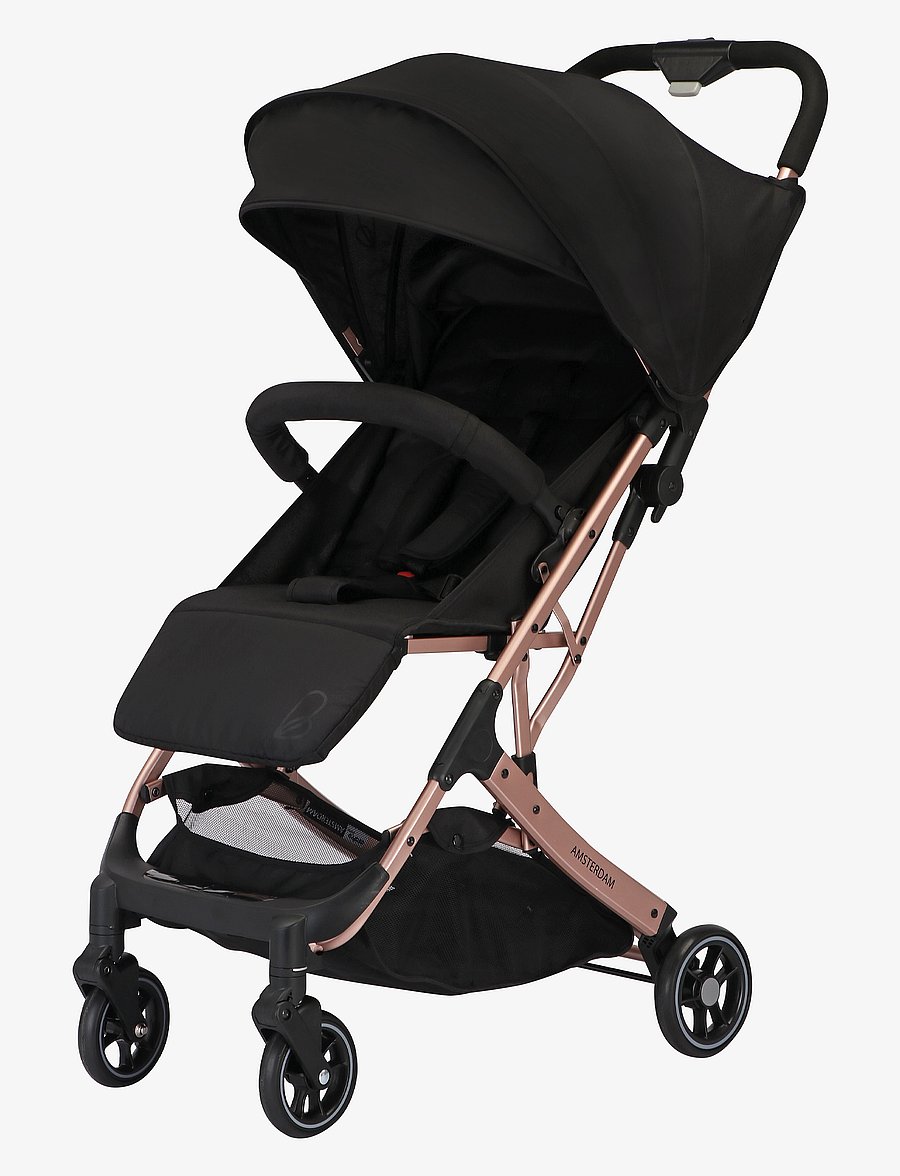 Asalvo - Asalvo Pushchair Amsterdam, Golden - black- gold - 0