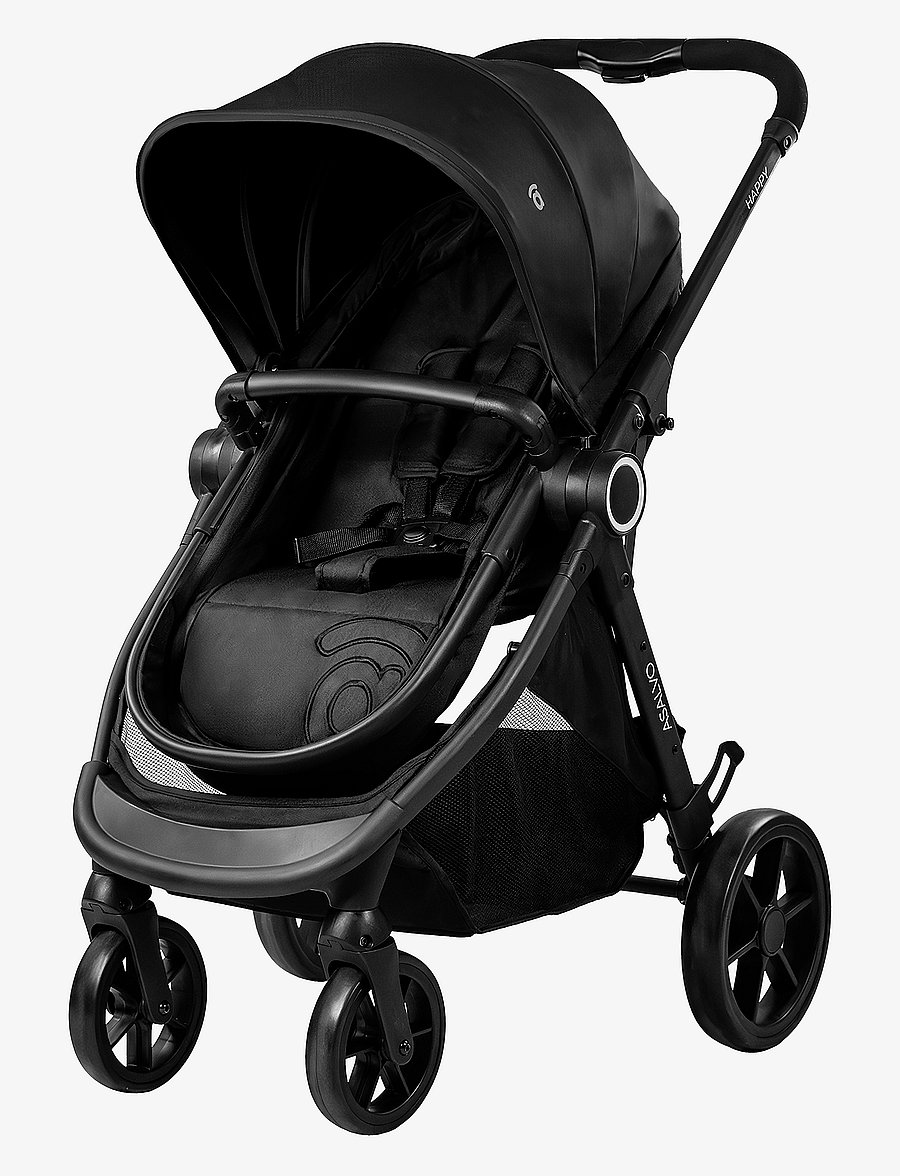 Asalvo - Asalvo Convertible Happy, Black - kinderwagen - black - 2