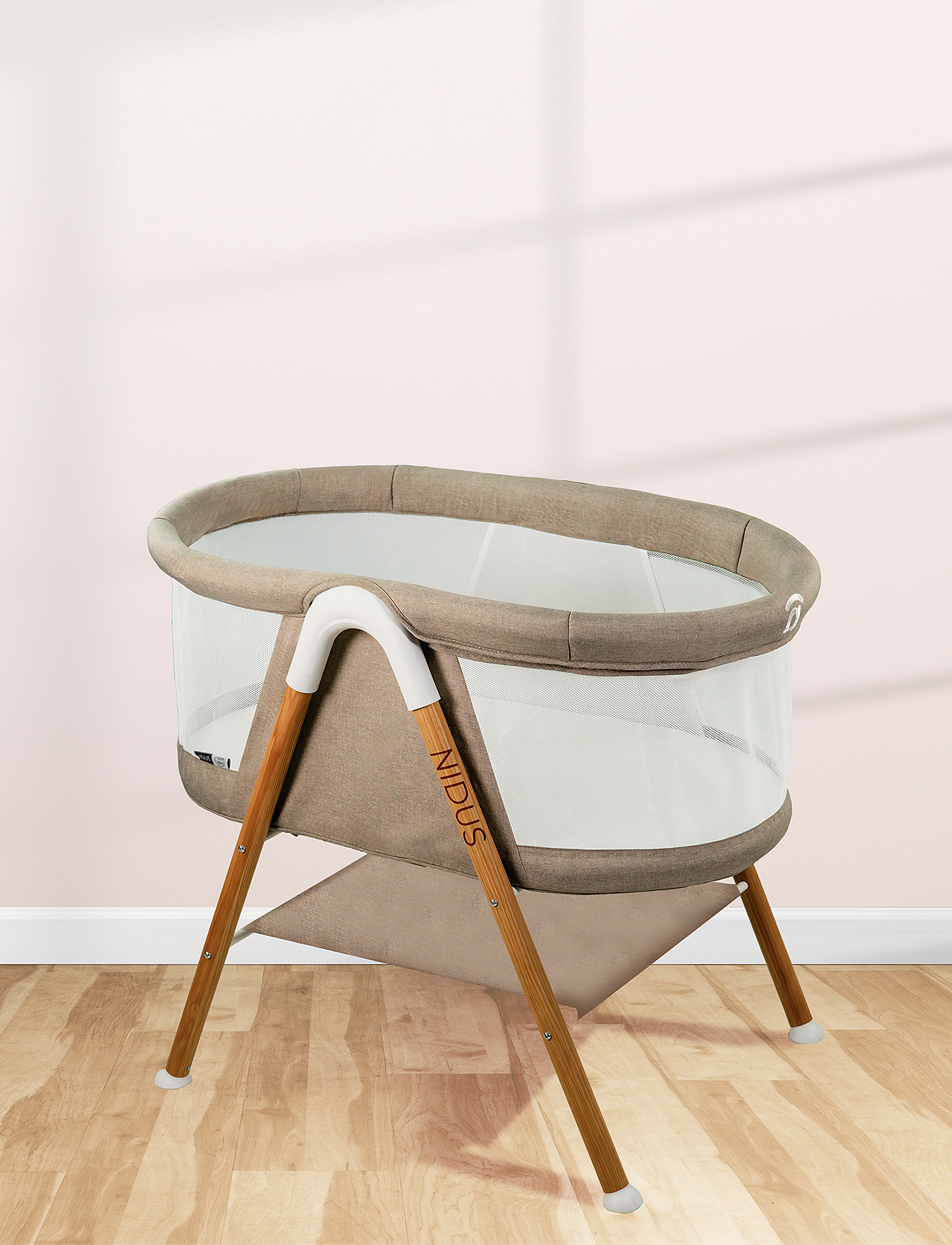 Asalvo - Asalvo Mini Cot Nidus, Beige - kinder - beige - 5