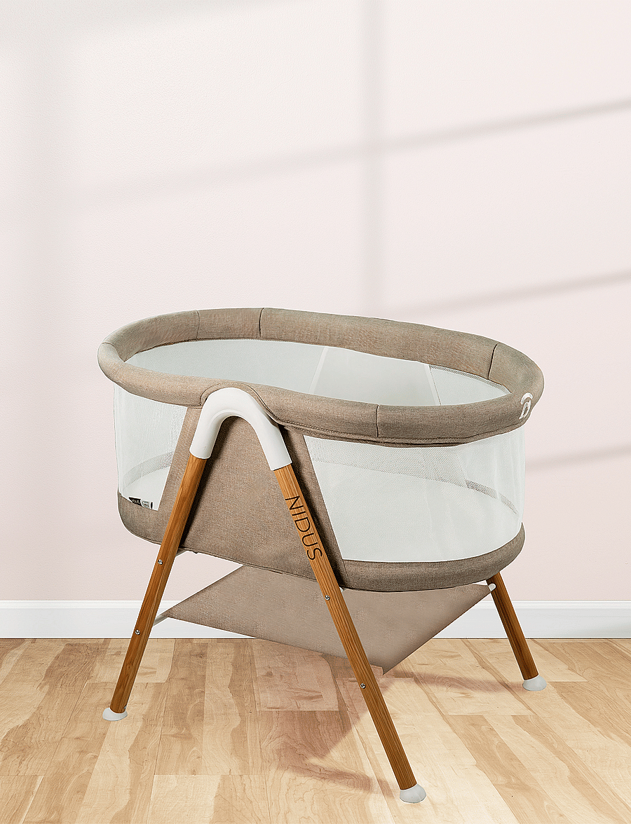 Asalvo - Asalvo Mini Cot Nidus, Beige - kinder - beige - 5