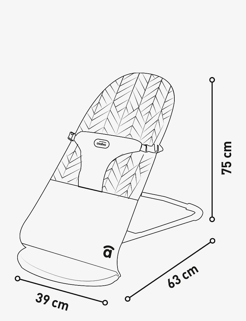 Asalvo - Asalvo Baby Bouncher Paradise, Pink - babywippen & babyschaukeln - pink - 3