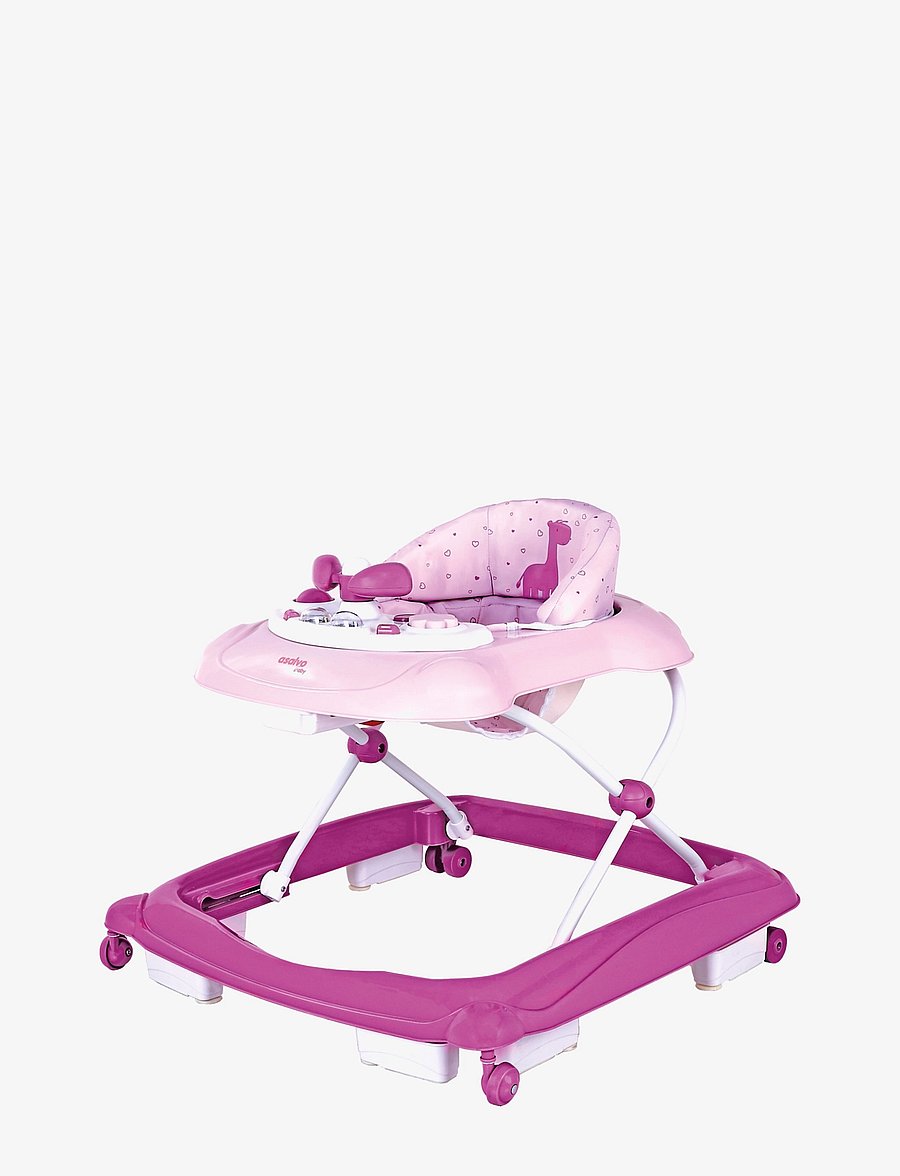 Asalvo - Asalvo Walking Chair Baby, Giraffe - geburtstagsgeschenke - pink - 0
