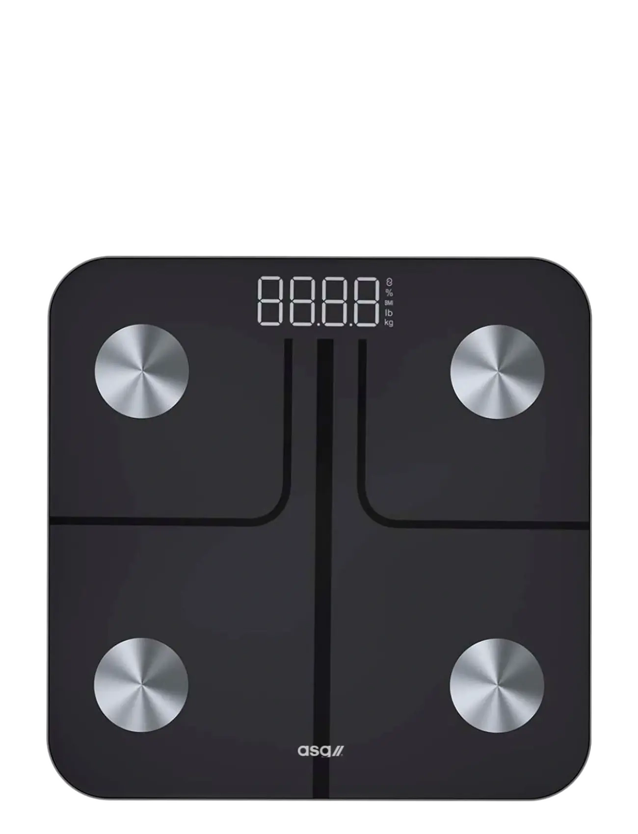 ASG Welness Smart Scale, One Size, Sport Training Equipment, Schwarz - Home Workout Frauen
