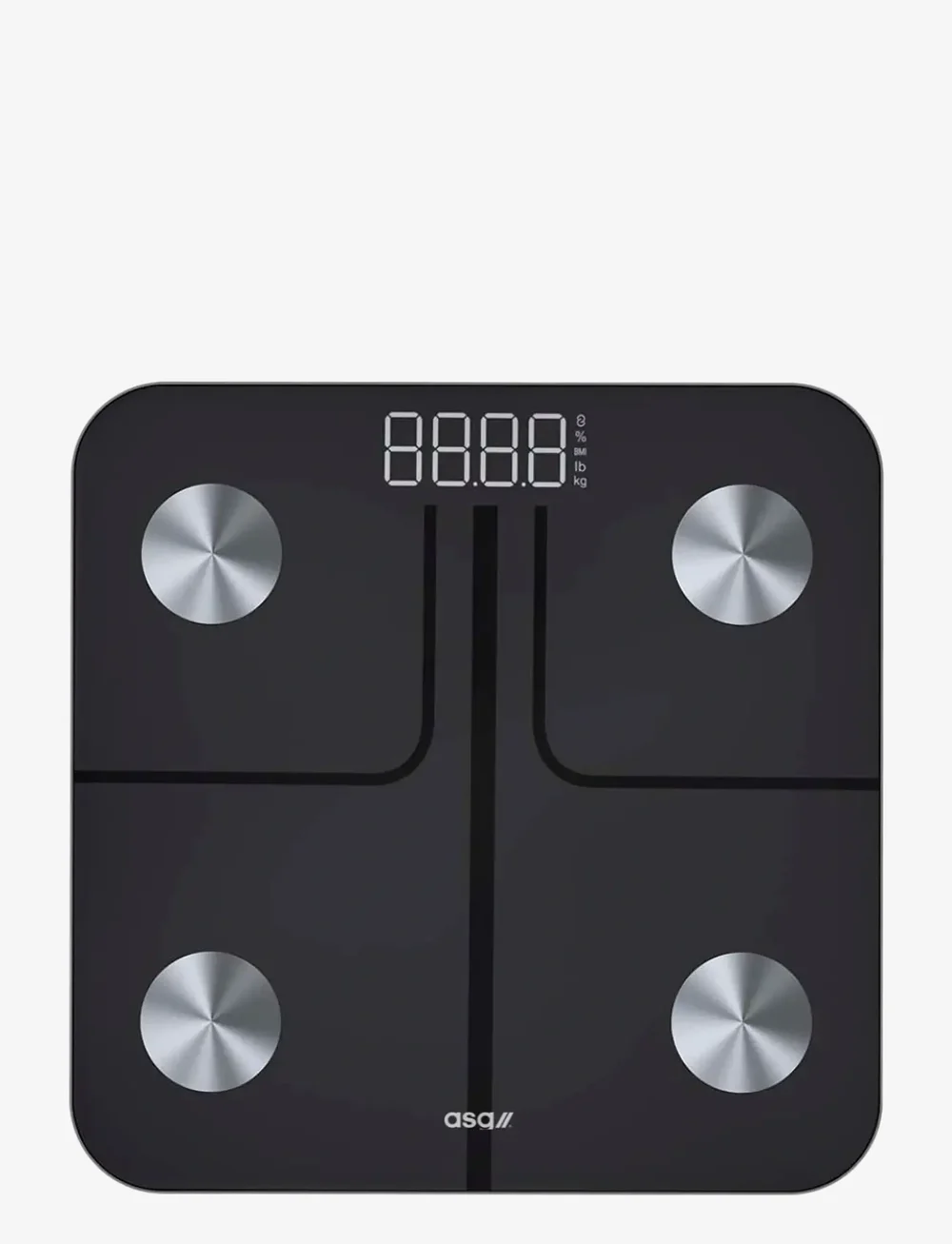 ASG - ASG Welness Smart Scale - kotitreenivälineet - black - 0