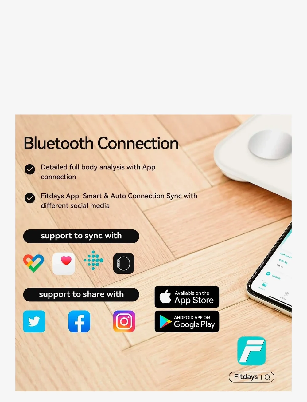 ASG - ASG Welness Smart Scale - kotitreenivälineet - black - 4