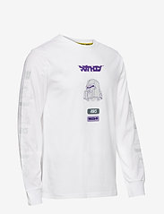 ASICS SportStyle - TF M GRAPHIC LS TEE - longsleeved tops - real white - 3