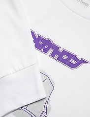 ASICS SportStyle - TF M GRAPHIC LS TEE - långärmade tröjor - real white - 4