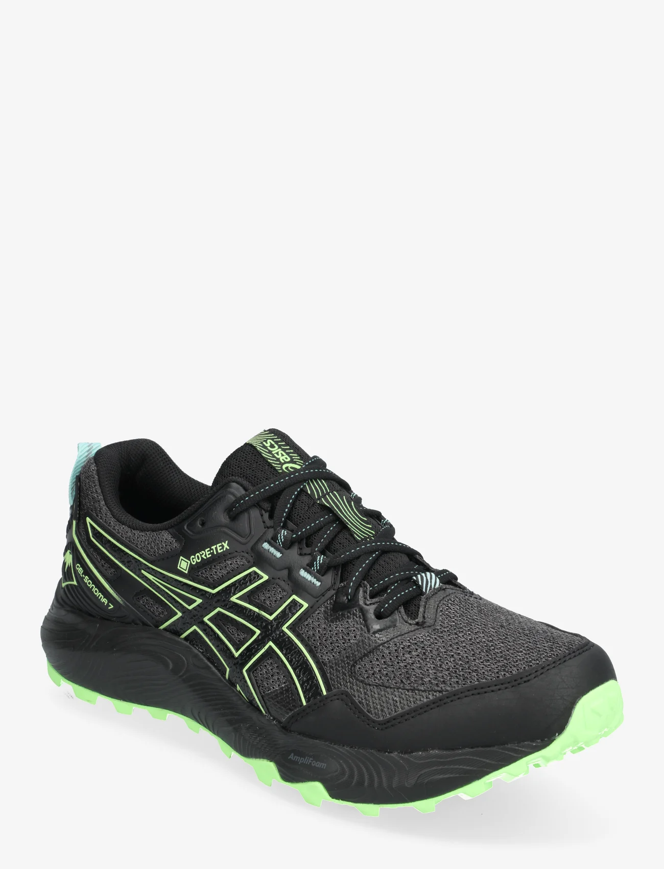 Asics - GEL-SONOMA 7 GTX - shoes - black/illuminate green - 0