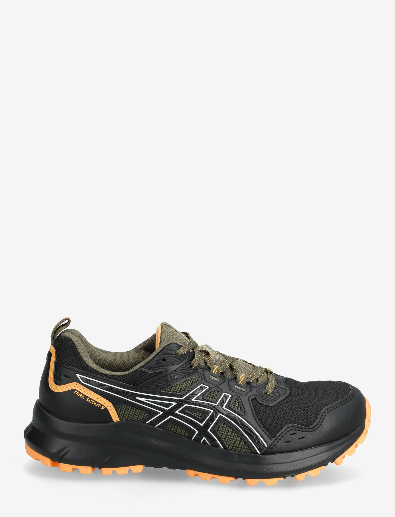 Asics - TRAIL SCOUT 3 - löparskor - black/white - 1