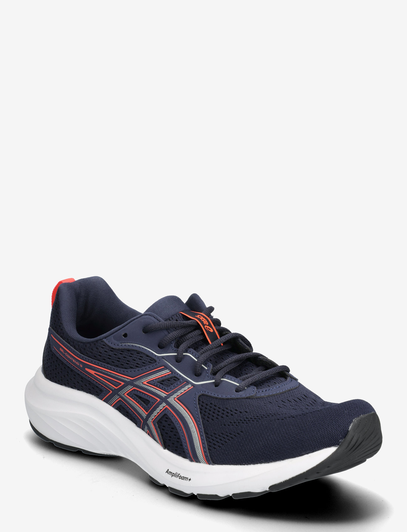 Asics - GEL-CONTEND 9 - løbesko - midnight/flash red - 0