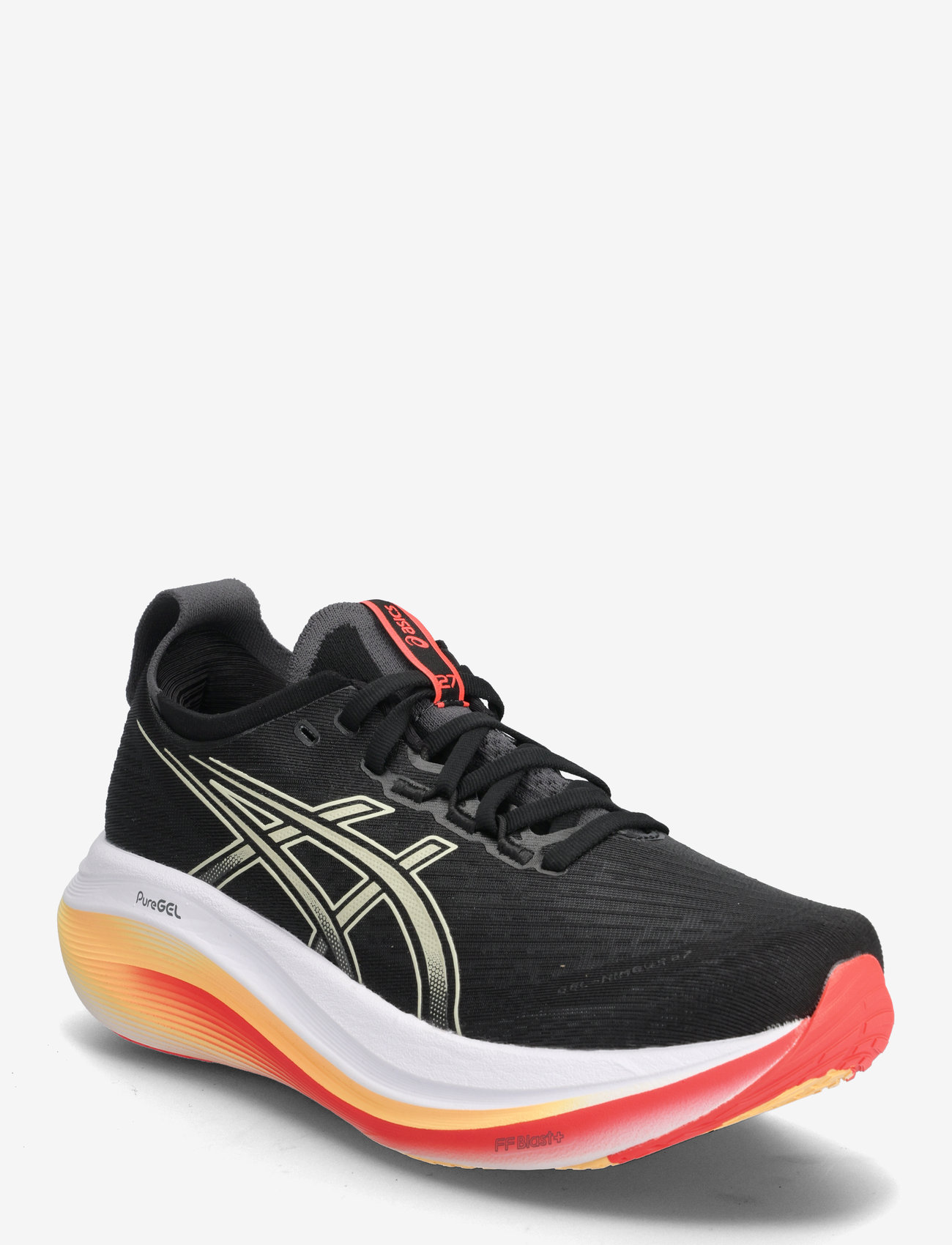 Asics - GEL-NIMBUS 27 - shoes - black/khaki - 0