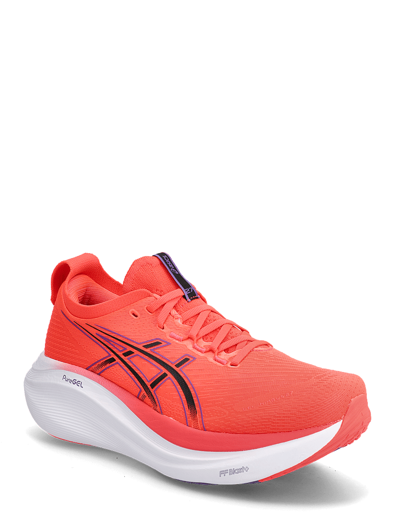 Asics - GEL-NIMBUS 27 - shoes - flash red/black - 0