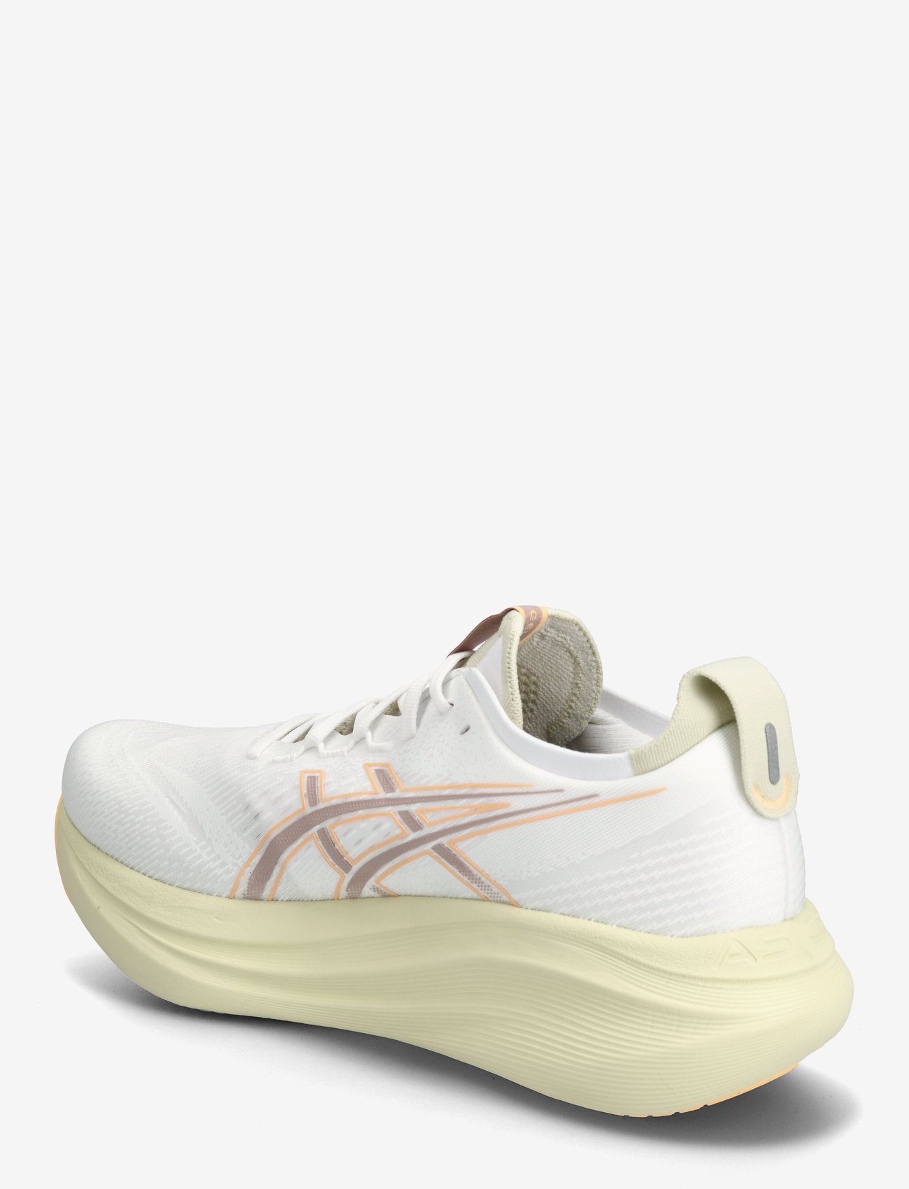 Asics - GEL-NIMBUS 27 - löparskor - white/fawn - 2