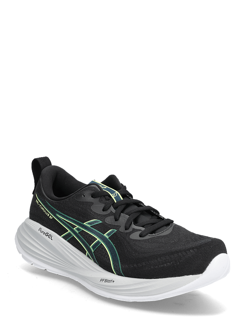 Asics - GEL-CUMULUS 27 - shoes - black/lucid yellow - 0