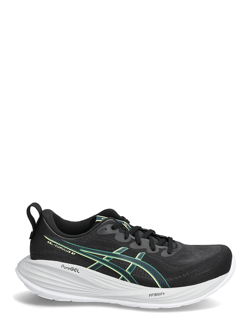 Asics - GEL-CUMULUS 27 - shoes - black/lucid yellow - 1