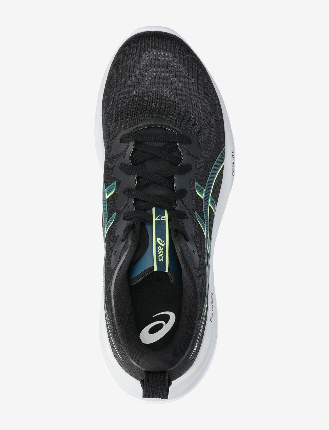 Asics - GEL-CUMULUS 27 - shoes - black/lucid yellow - 3