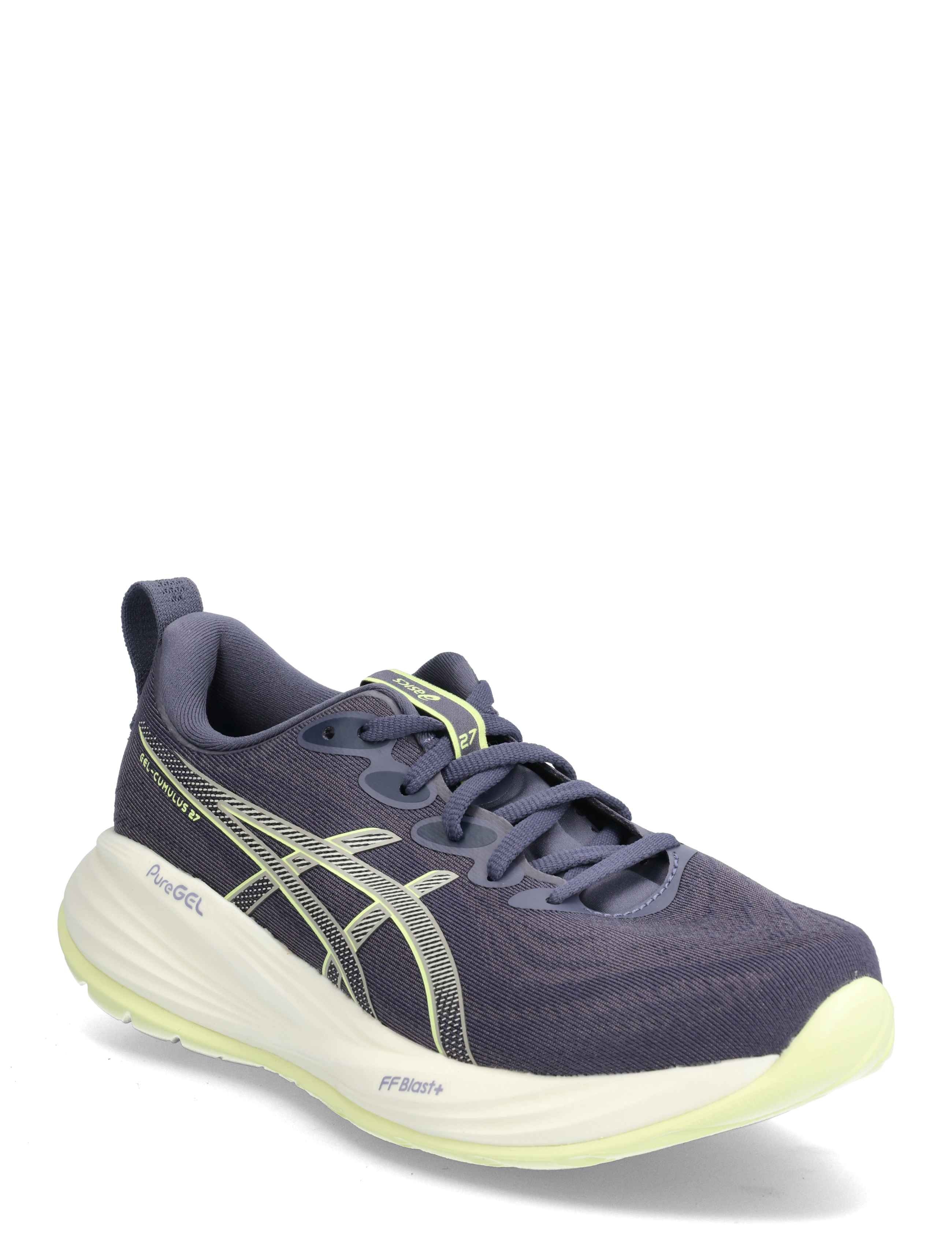 Asics GEL-CUMULUS 27 - Deals - INDIGO FOG/LUCID YELLOW / purple