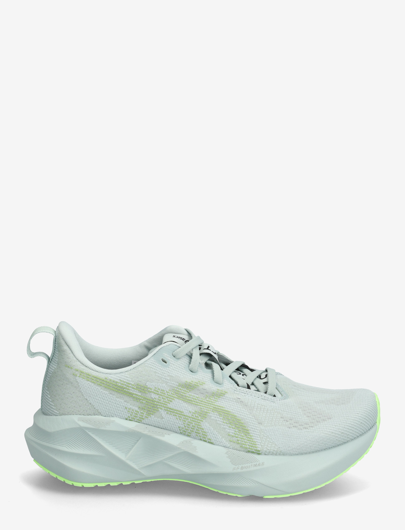 Asics - NOVABLAST 5 - shoes - cold moss/light orange - 1