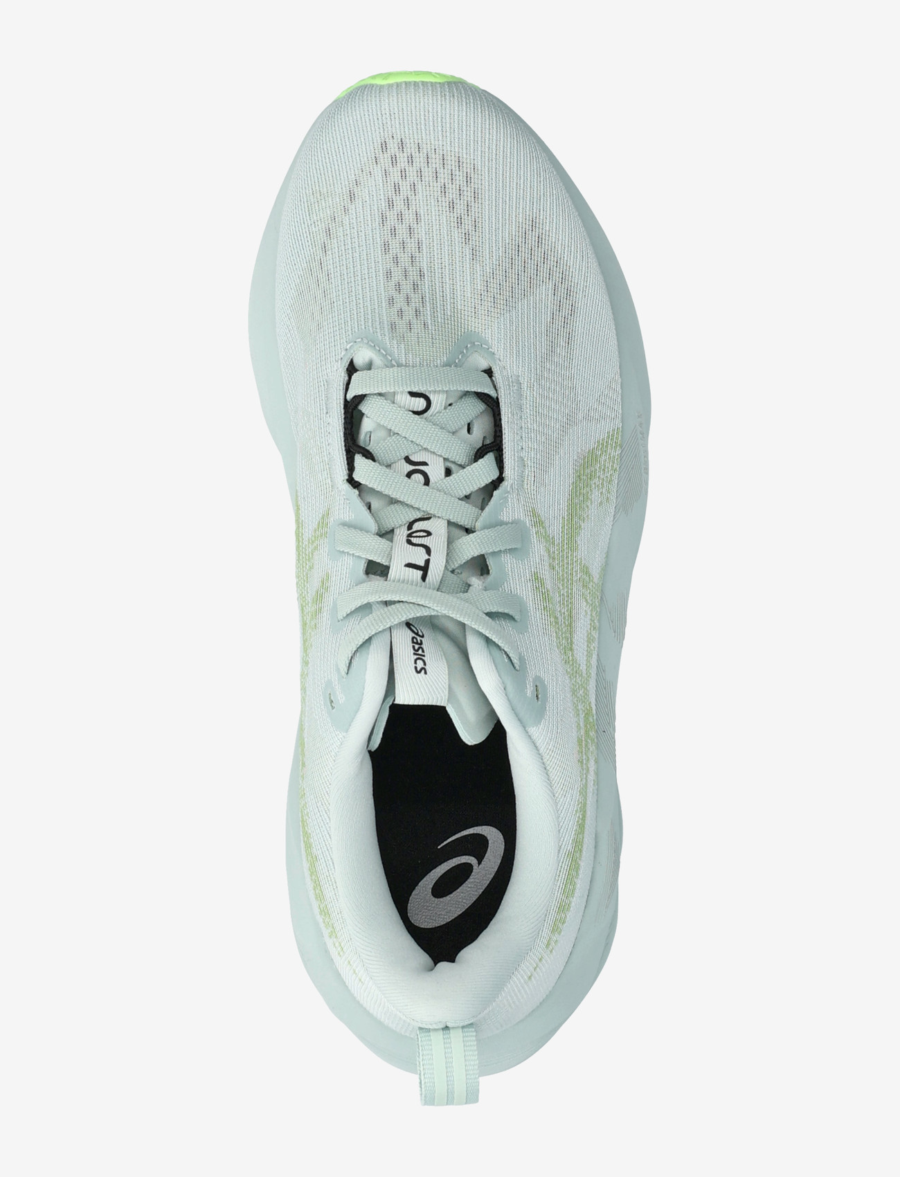 Asics - NOVABLAST 5 - shoes - cold moss/light orange - 3