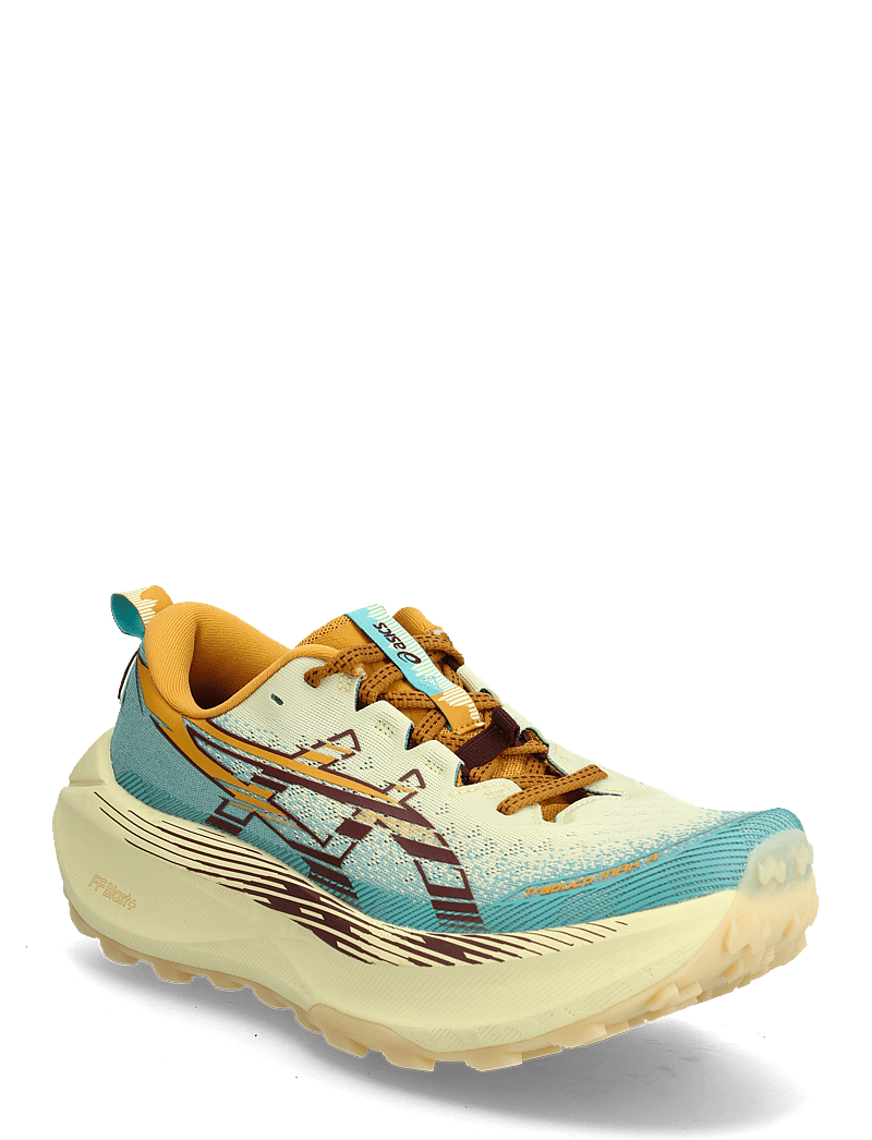 Asics - Trabuco Max 4 - löparskor - wheat yellow/dark red planet - 0